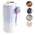 14oz Smart Coffee Thermos With Temperature Display Smart Cup  (Gradual Purple)