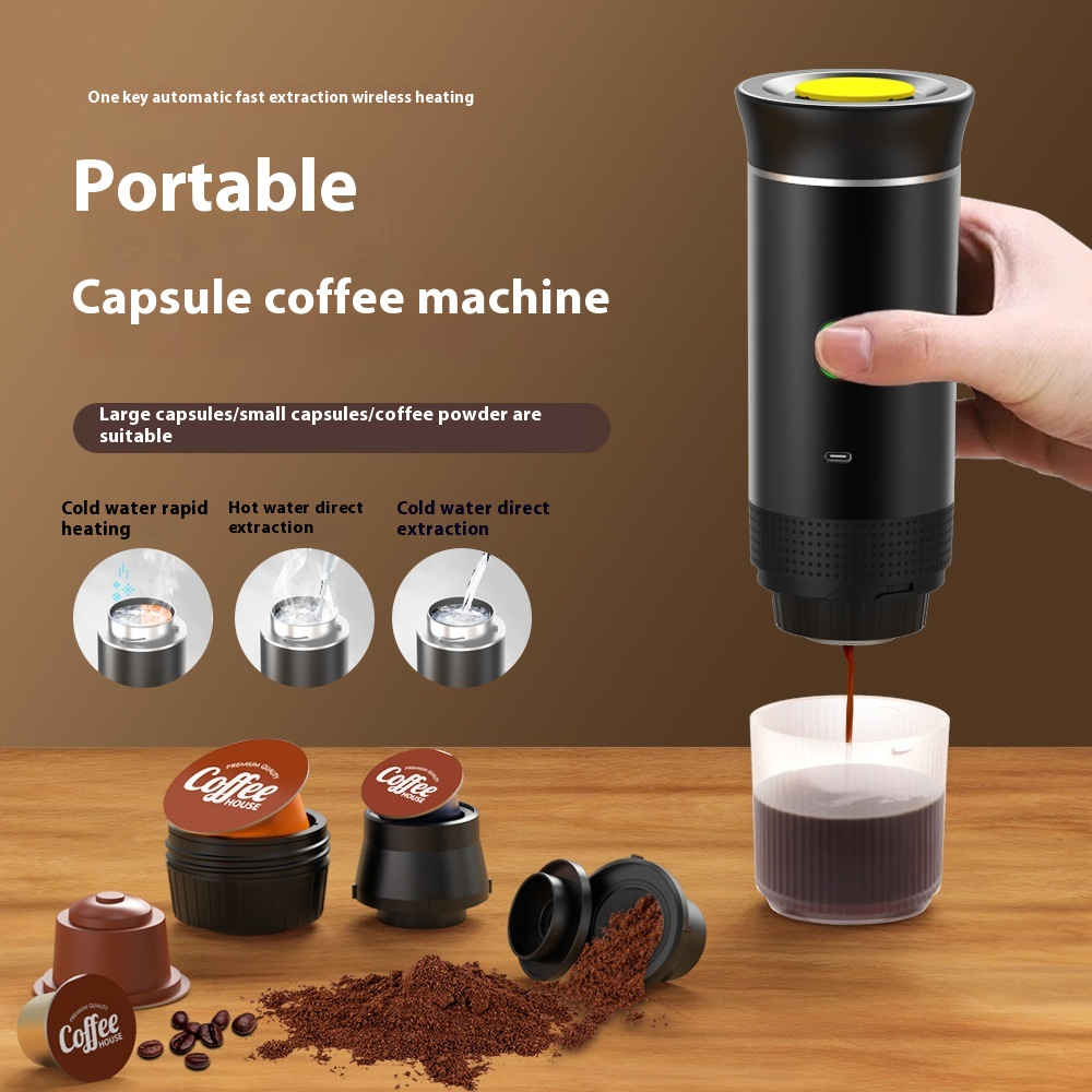 Portable 3-in-1 Espresso Maker