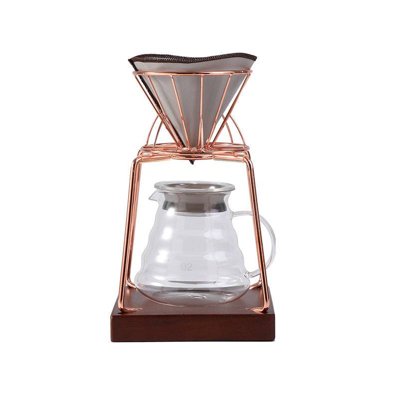 Cold Coffee Pour Over Stainless Steel Kit-0