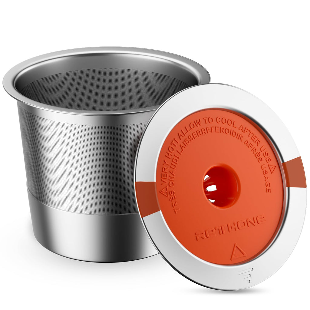 Reusable K Cups and Coffee Pods Stainless Steel K Cups for Keurig 2.0 and 1.0 Coffee Makers