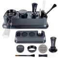 7 Pack Espresso Tamper Station&Coffee Distributor Tamper&Espresso WDT Stirrer&Coffee Tamping&Brush&Coffee Dosing Funnel&Espresso Puck Screen Espresso Accessories for Bar Home Office (54 mm)