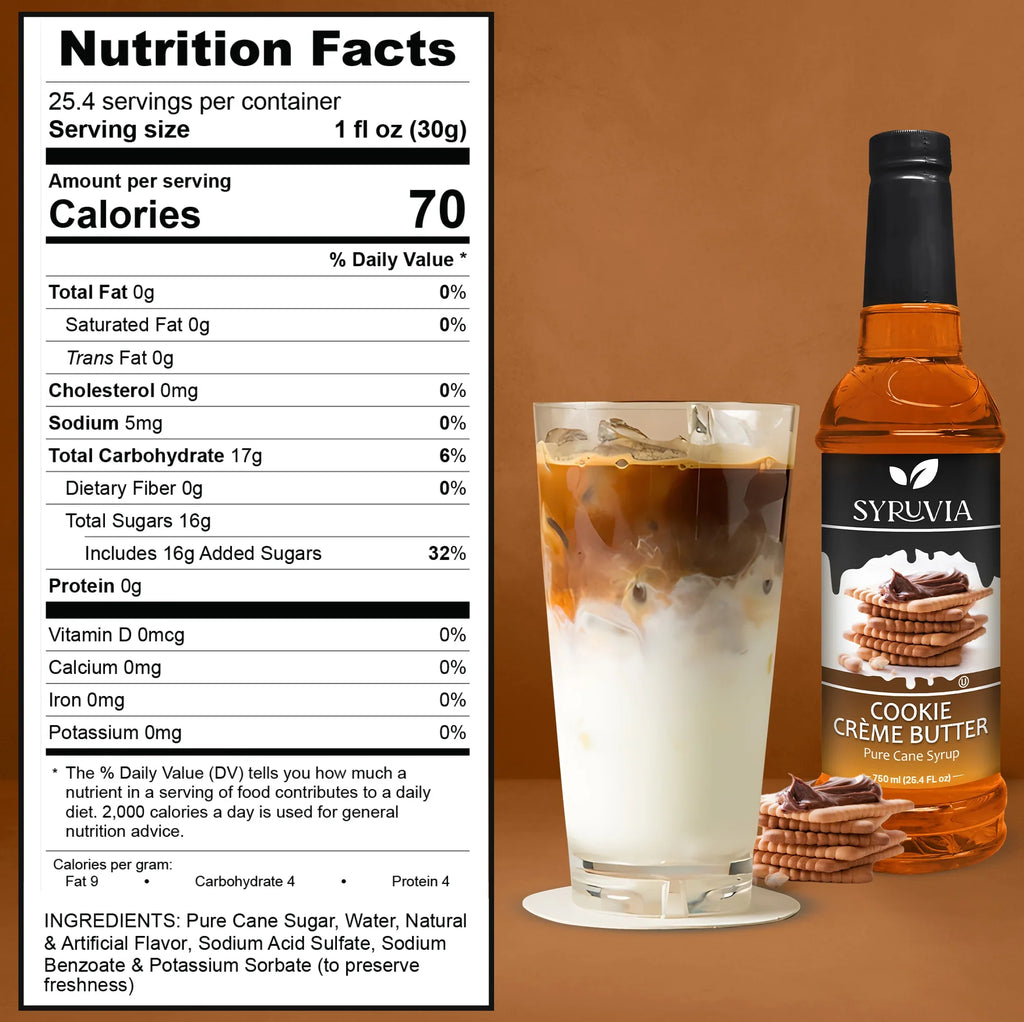 Cookie Butter Coffee Syrup-2