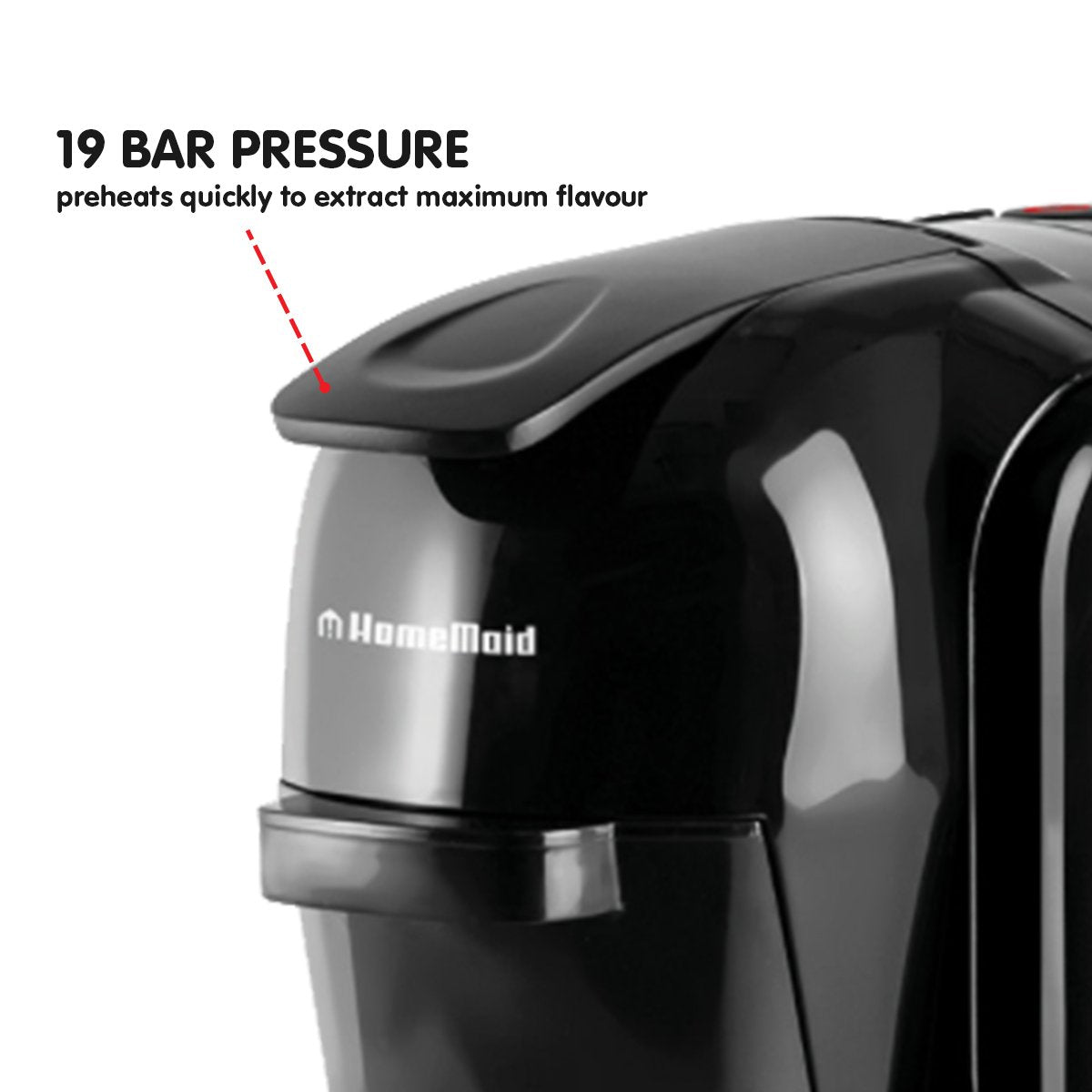 NNEDSZ Homemaid 3-in-1 Cm511hm Coffee Multi Capsule Pod Machine-3