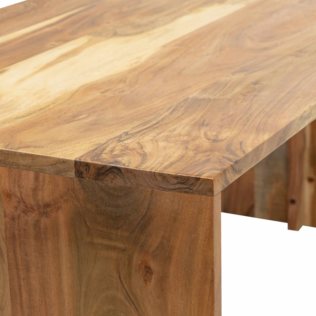 Atabayan Rectangle Wooden Coffee Table - Clearance-1