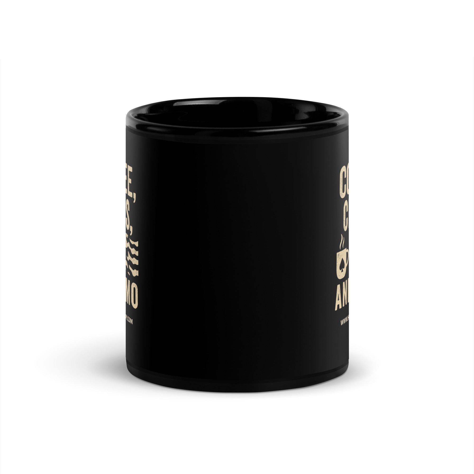 Coffee Chaos And Camo Glossy Mug-2