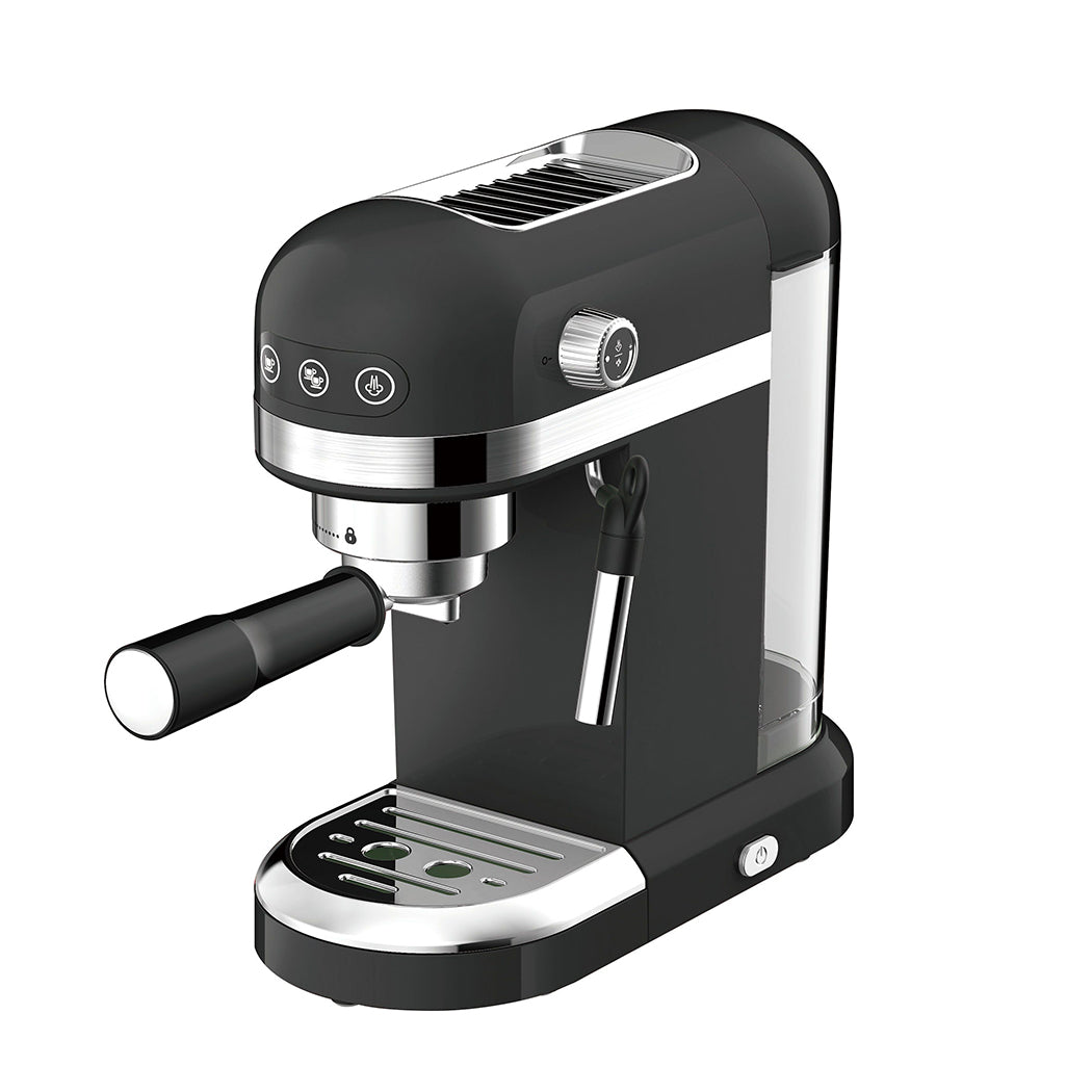 NNEIDS Spector Coffee Maker Machine Espresso Black-0