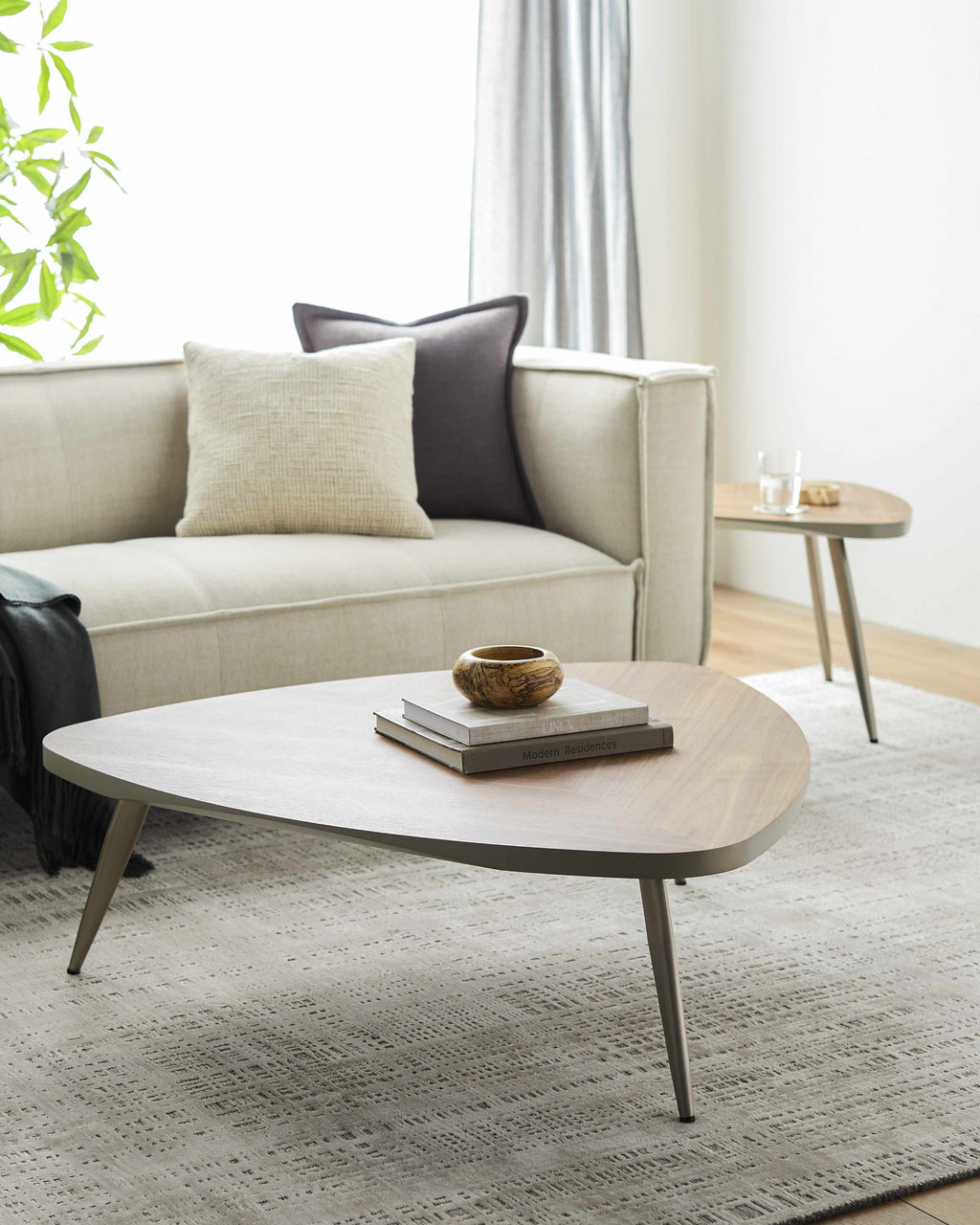 Heemskerk MDF Triangular Coffee Table - Clearance-4