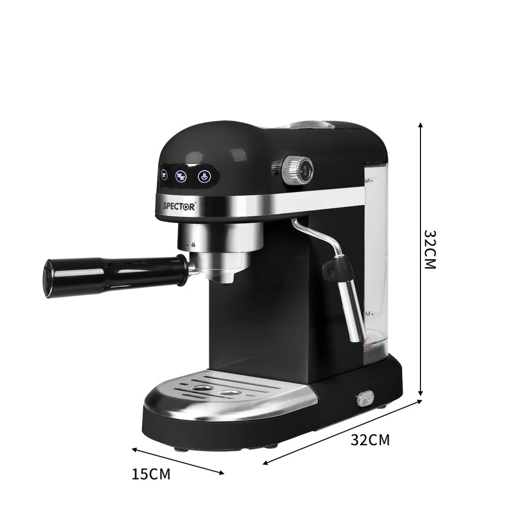 NNEIDS Spector Coffee Maker Machine Espresso Black-1