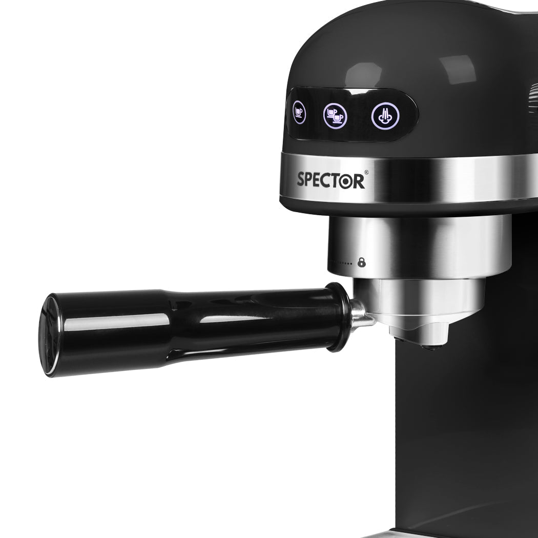 NNEIDS Spector Coffee Maker Machine Espresso Black-2