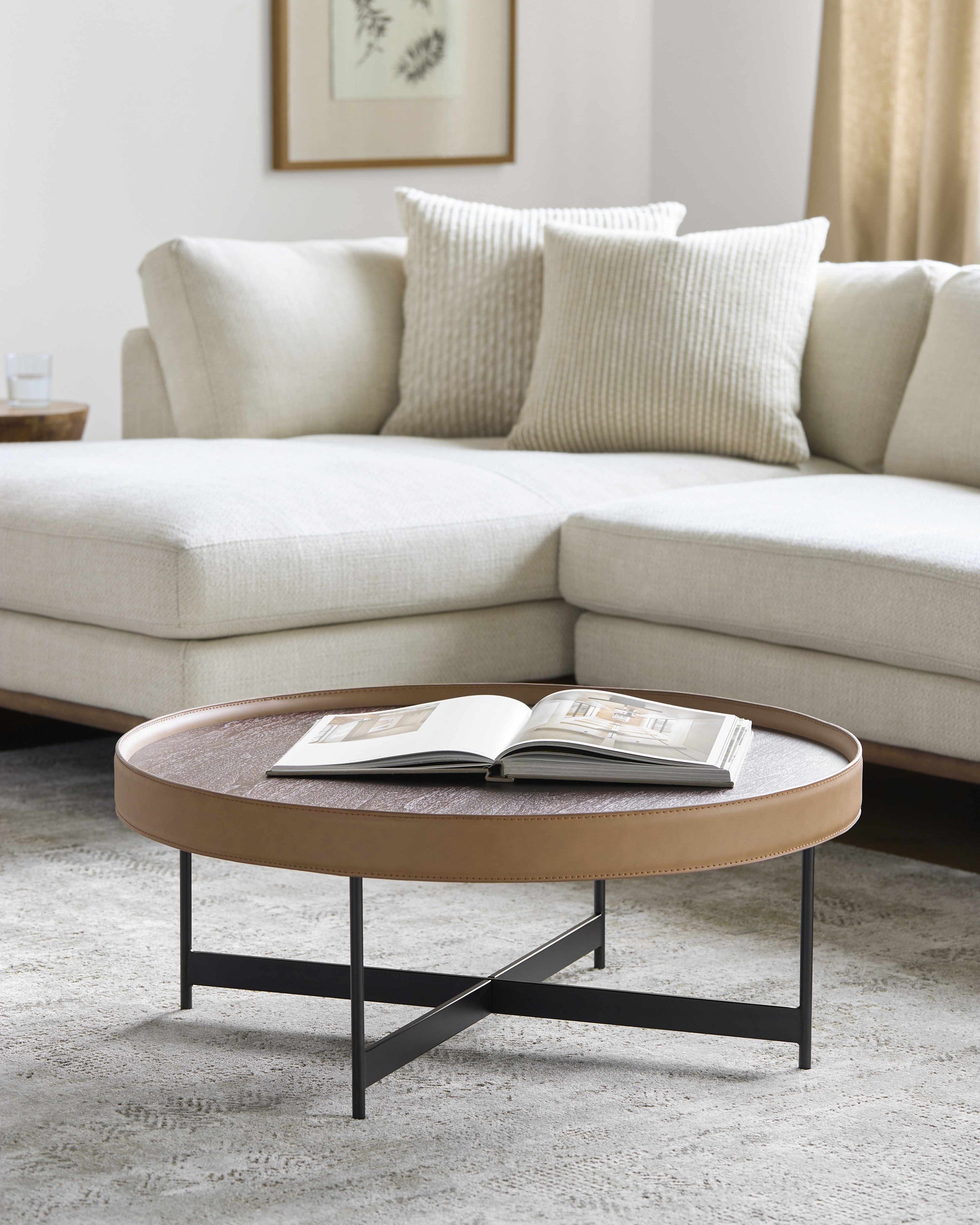 Kokrajhar Round Coffee Table - Clearance-3