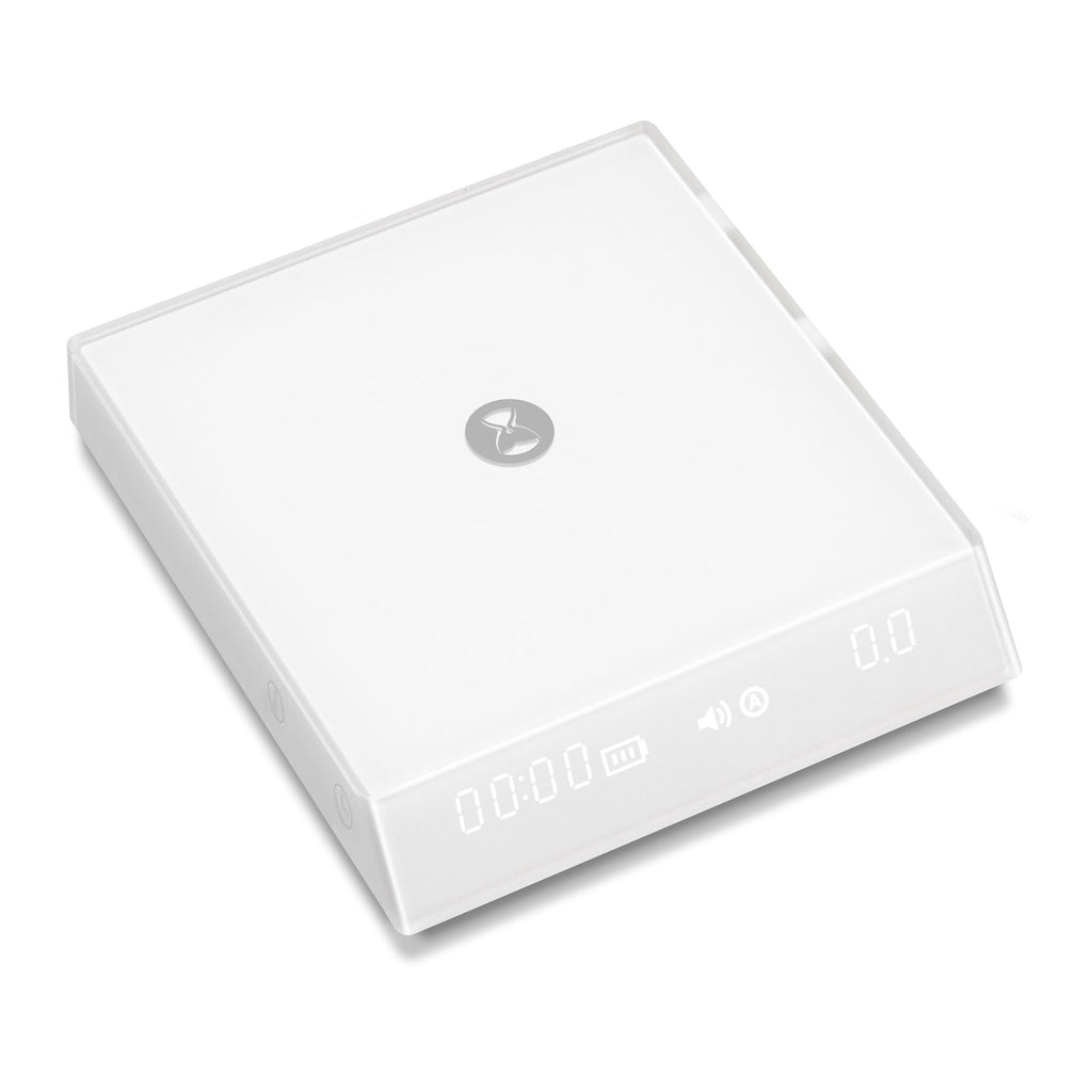 TIMEMORE Coffee Scale with Timer Black Mirror Nano White-1