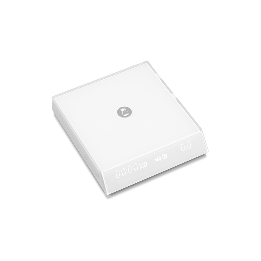 TIMEMORE Coffee Scale with Timer Black Mirror Nano White-0