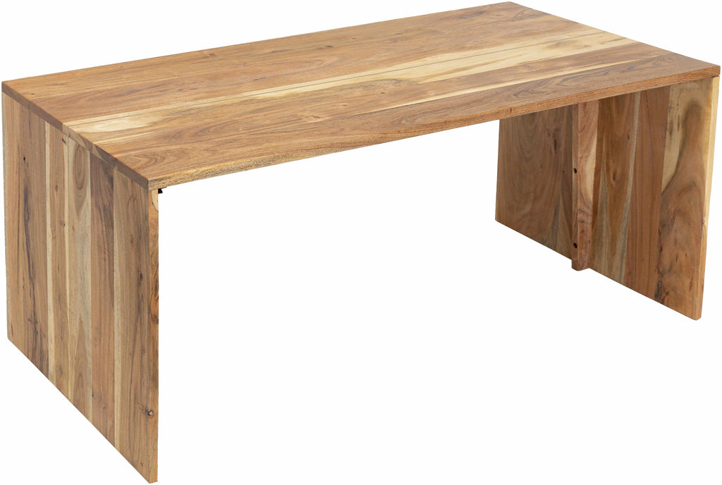 Atabayan Rectangle Wooden Coffee Table - Clearance-0